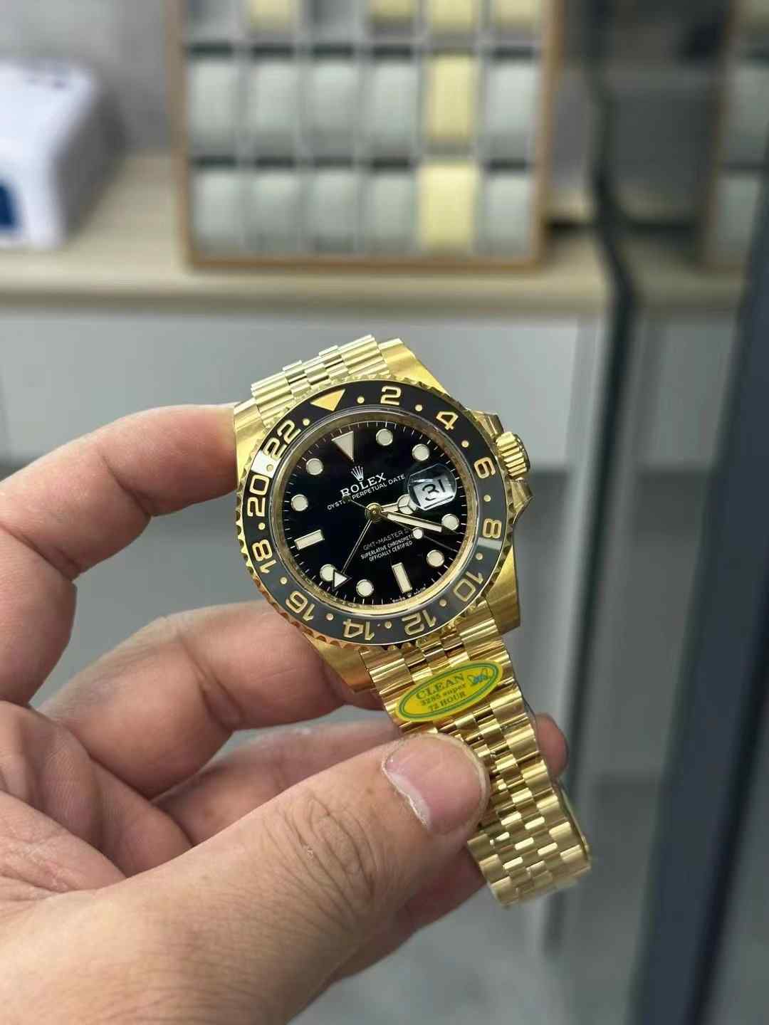 C厂格林尼治间金款皮蛋圈哪里可以购买？(对比原厂差距大吗？)-第1张图片