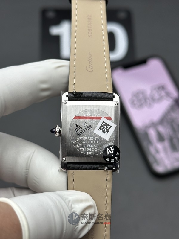 AF厂卡地亚tank复刻表跟正品有差距吗、值不值入手？ | 奈斯探表