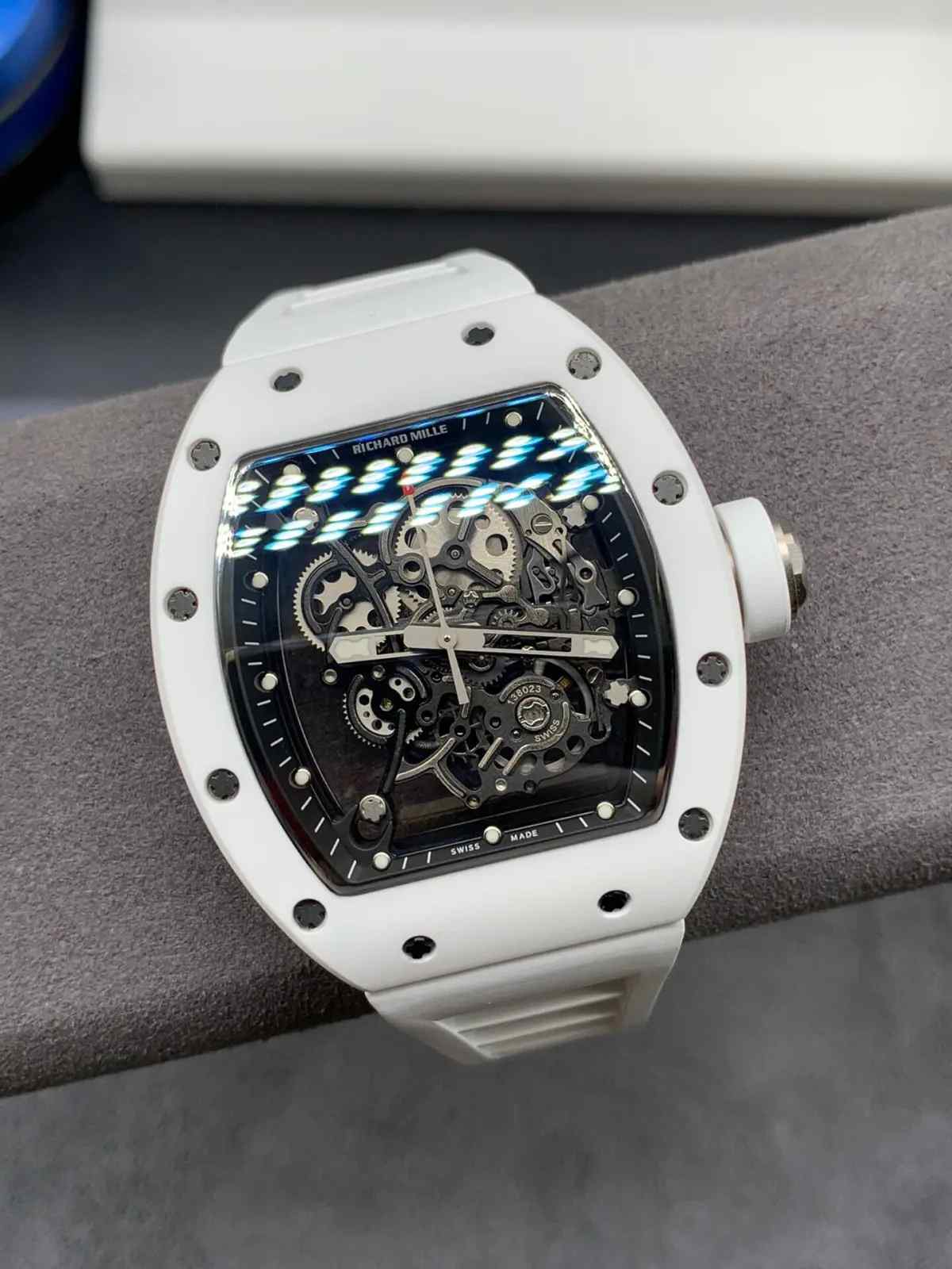 BBR厂理查德米勒RM055白色陶瓷复刻表值得入手吗？（深度评测） | 奈斯探表