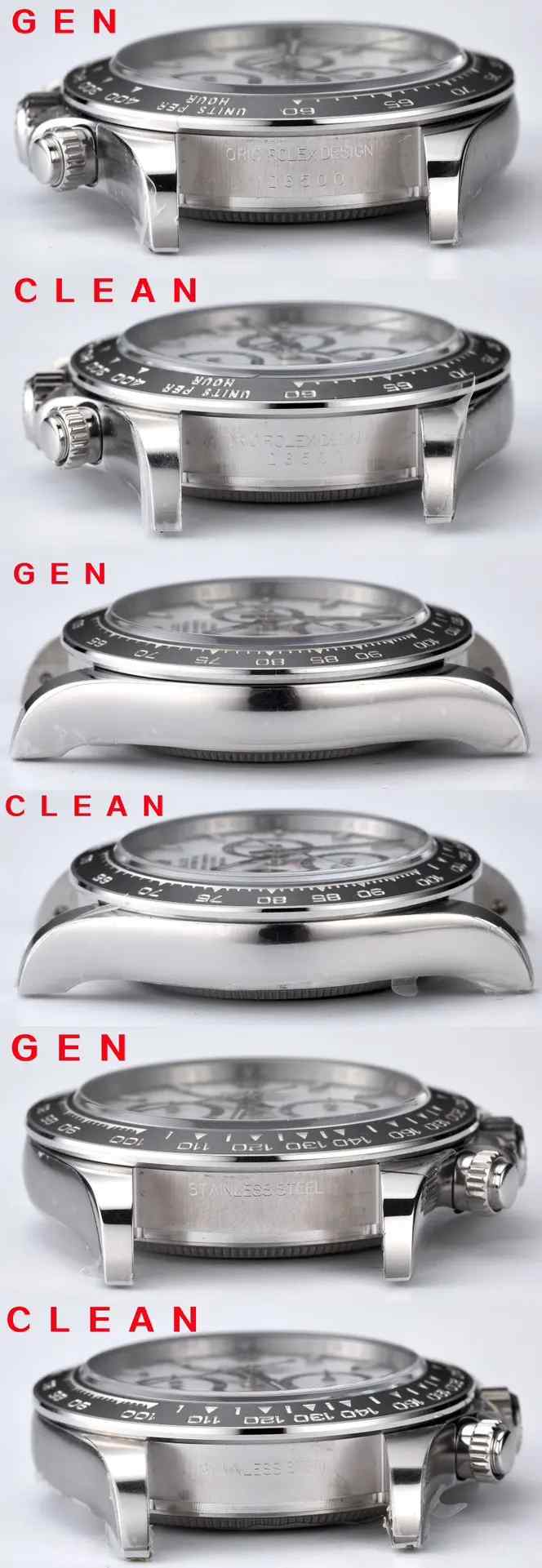 C厂劳力士熊猫迪4131机芯复刻表真假深度测评，与正品相差多少？ | 奈斯探表