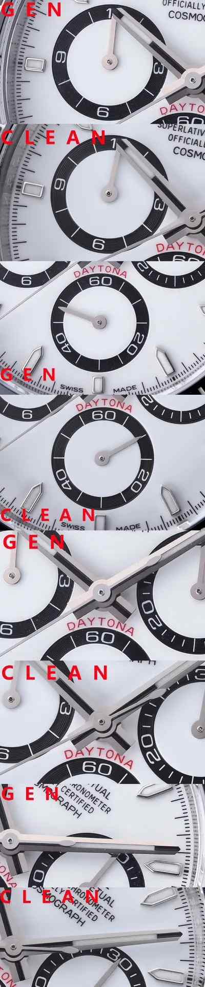 C厂劳力士熊猫迪4131机芯复刻表真假深度测评，与正品相差多少？ | 奈斯探表