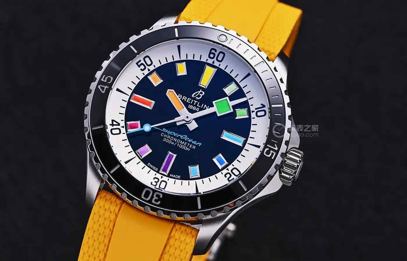 自百年灵的超级海洋系列彩虹盘腕表值得入手码？ | 奈斯探表