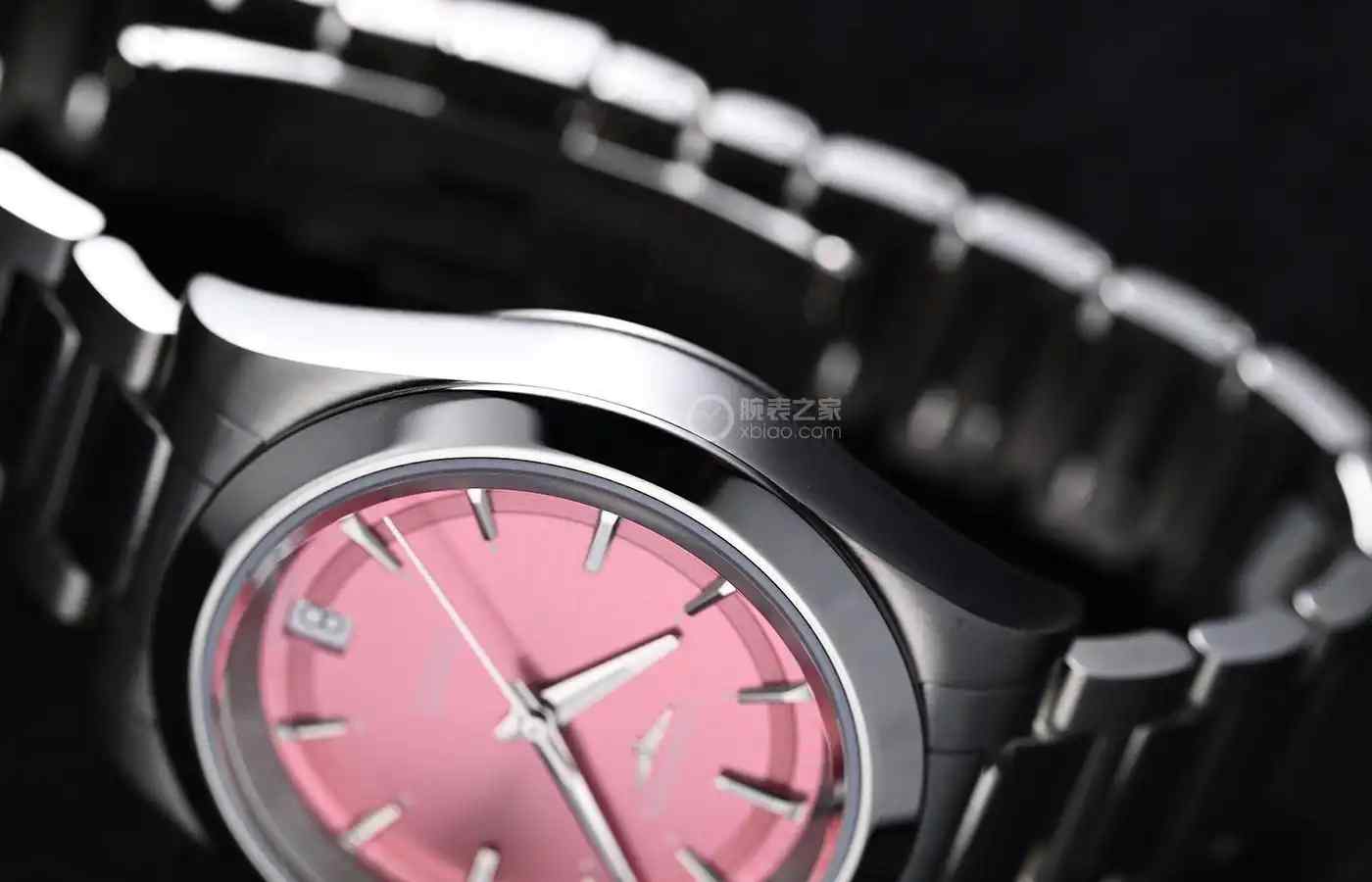浪琴康卡斯悦动系列粉色表盘腕表-精致腕表彰显“女主”魅力！ | 奈斯探表