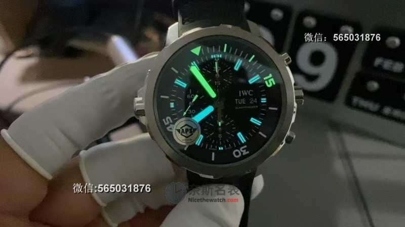 APS厂万国海洋计时码表鲨鱼限量款还原度高不高？(教您辨别方法) | 奈斯探表