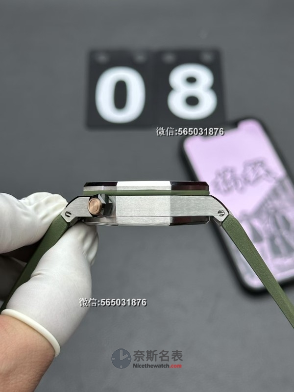 APS厂爱彼15720牛油果绿盘评测：4308一体机芯是否稳定？ | 奈斯探表