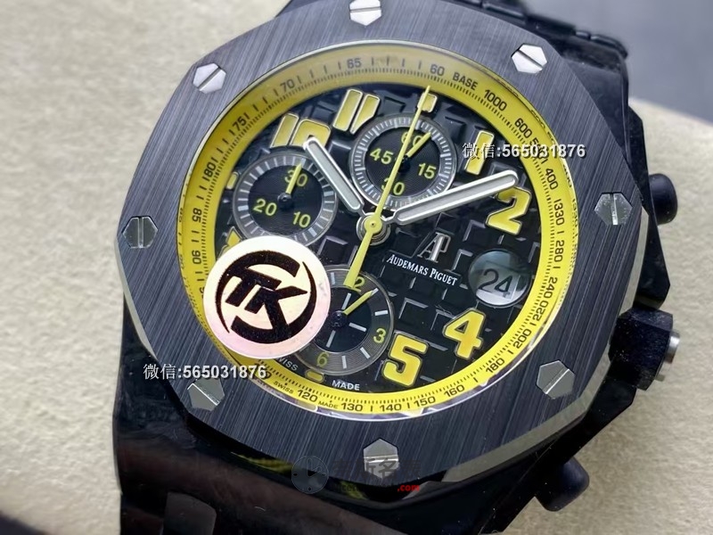 TK厂皇家橡树JF大黄蜂26470评测：轻盈碳纤维，细节满分！ | 奈斯探表