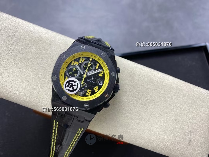 TK厂皇家橡树JF大黄蜂26470评测：轻盈碳纤维，细节满分！ | 奈斯探表