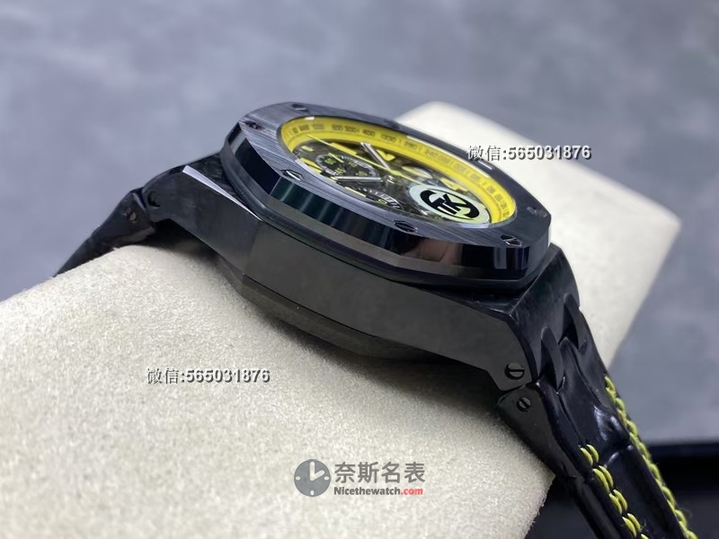 TK厂皇家橡树JF大黄蜂26470评测：轻盈碳纤维，细节满分！ | 奈斯探表