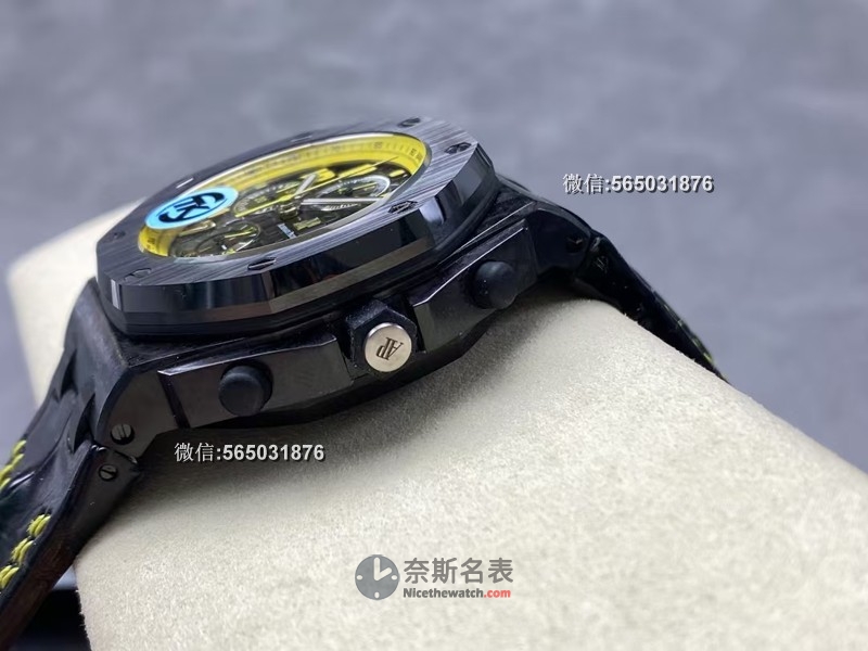 TK厂皇家橡树JF大黄蜂26470评测：轻盈碳纤维，细节满分！ | 奈斯探表