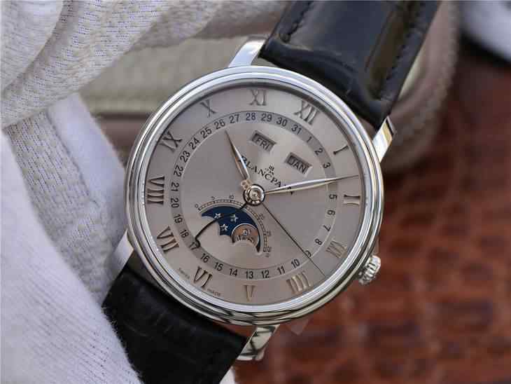 章鱼哥评测：OM厂V3版宝珀6654经典系列全日历月相腕表，细节与稳定性大揭秘！ | 奈斯探表