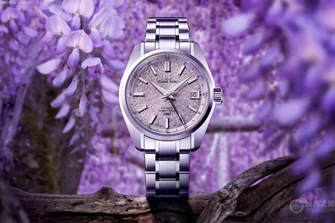 冠蓝狮亚太两周年庆典:SBGJ285 44GS GMT“藤色”限量版腕表荣耀上市 | 奈斯探表 冠蓝狮亚太两周年庆典:SBGJ285 44GS GMT“藤色”限量版腕表荣耀上市 | 奈斯探表