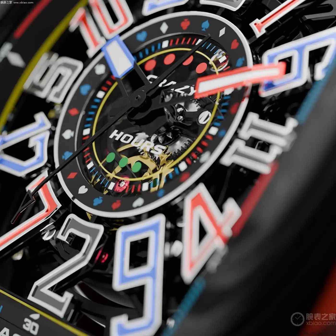 法穆兰全新Vanguard Crazy Hours Vegas Racing限量腕表，致敬速度与激情的拉斯维加斯！ | 奈斯探表