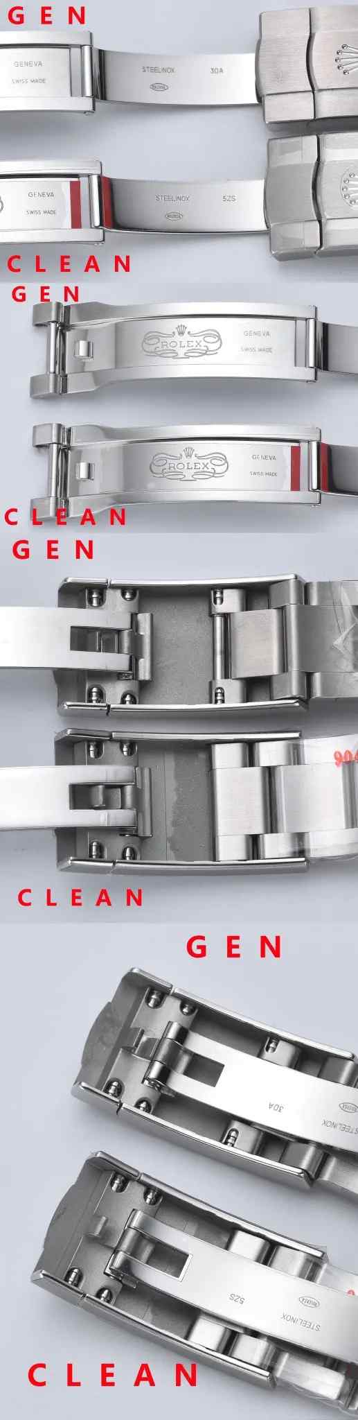 鉴别技巧！Clean厂劳力士蚝式恒动41毫米“庆典图案”气泡腕表真假对比评测 | 奈斯探表