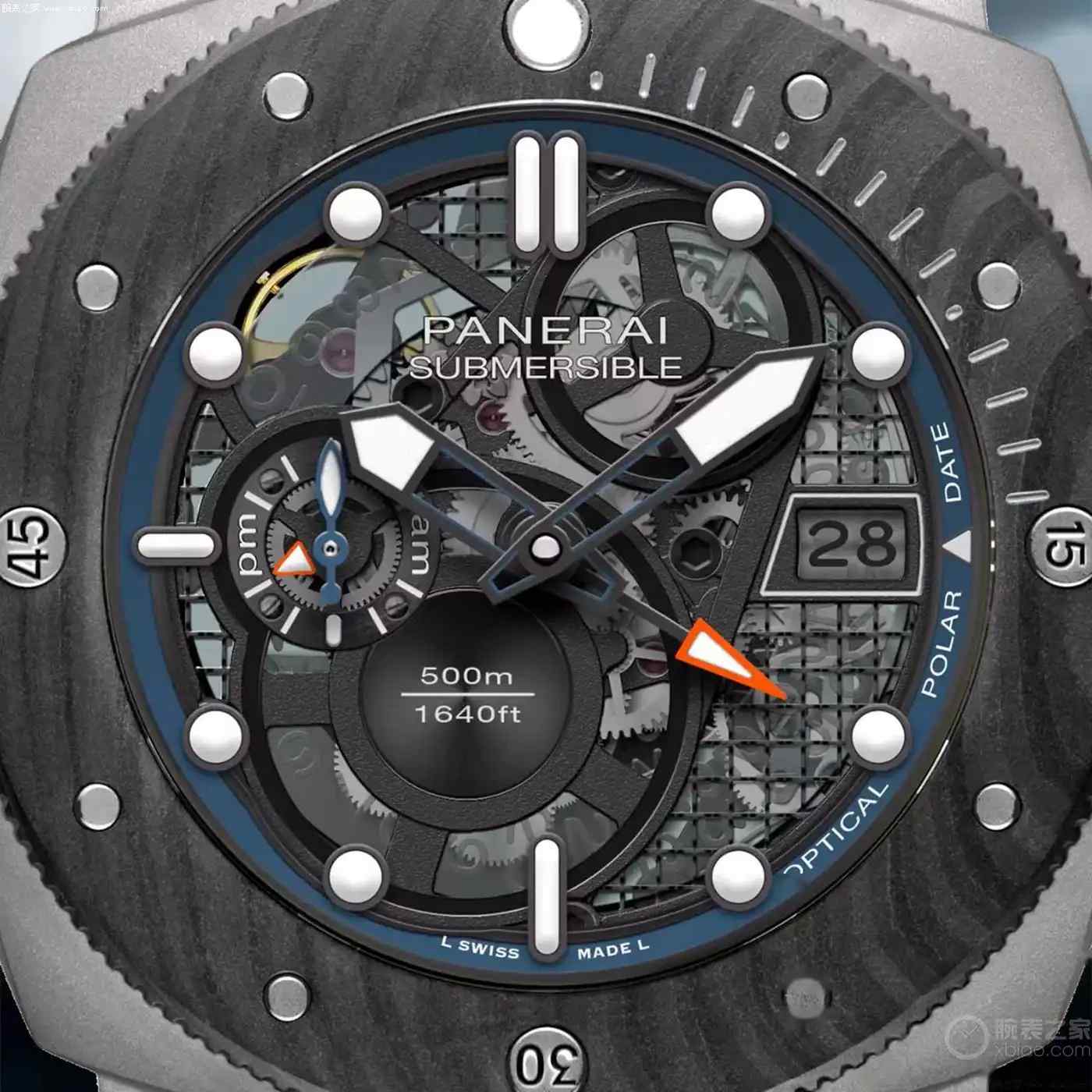 沛纳海全新Submersible GMT Titanio腕表限量版，致敬探险家迈克·霍恩 | 奈斯探表