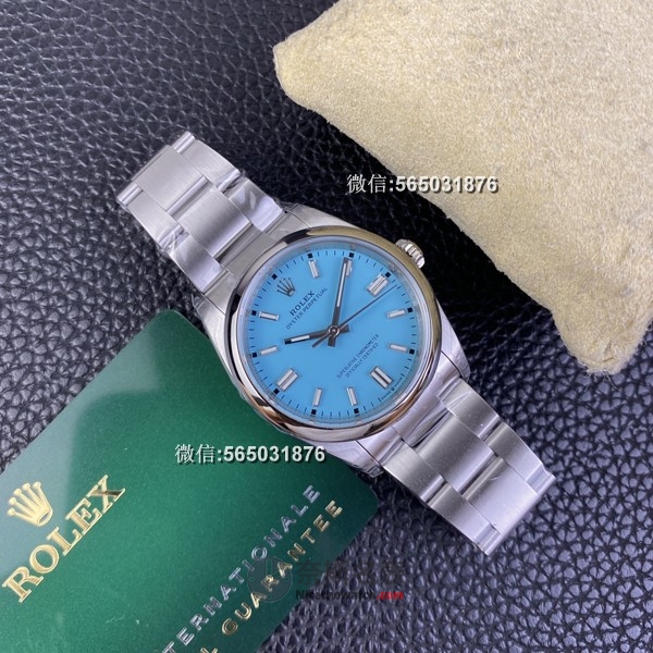 VS厂复刻巅峰！劳力士36蚝式蒂芙尼蓝腕表细节揭秘 | 奈斯探表