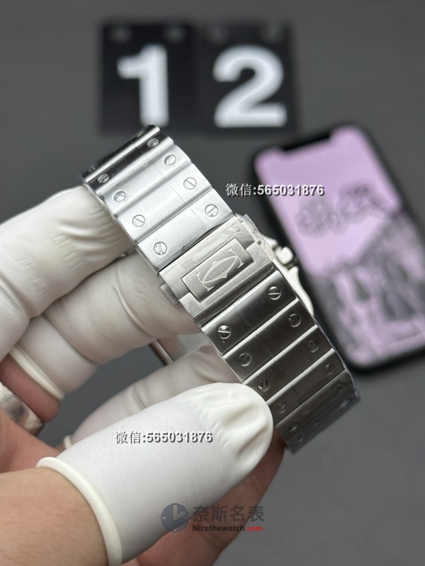 BV厂卡地亚山度士大号男款机械表评测：天花板级别的做工细节解析 | 奈斯探表