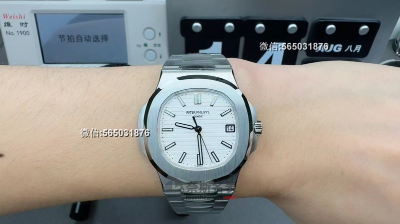 3K厂复刻百达翡丽鹦鹉螺5711白盘钢表，精湛工艺再现奢华经典 | 奈斯探表