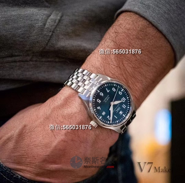 V7厂万国马克二十细节评测：快拆表带+精湛工艺，海鸥2892机芯搭载 | 奈斯探表