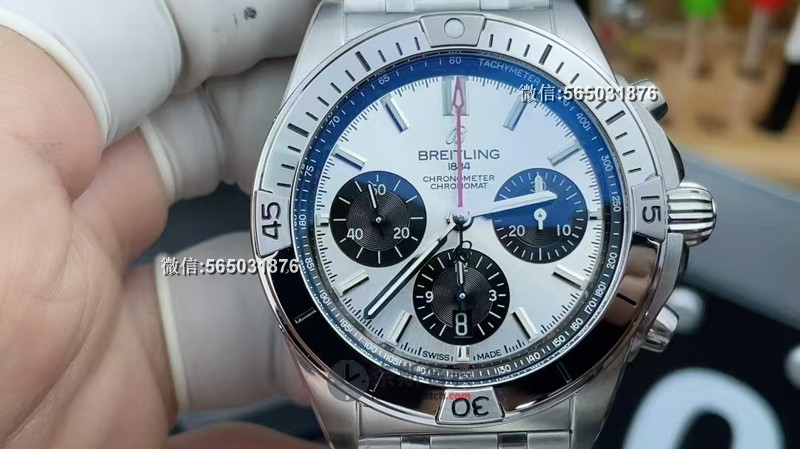 深度评测：原单厂百年灵机械计时子弹链，瑞士机芯稳定性如何？ | 奈斯探表