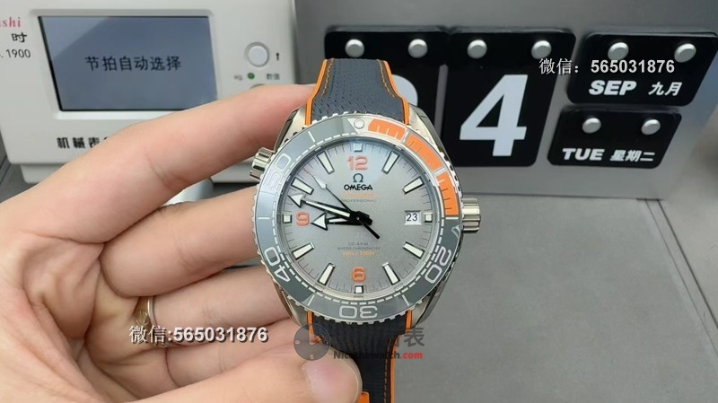 真伪鉴别技巧！VS厂海马600米四分之一橙灰盘和正品区别在哪里？ | 奈斯探表