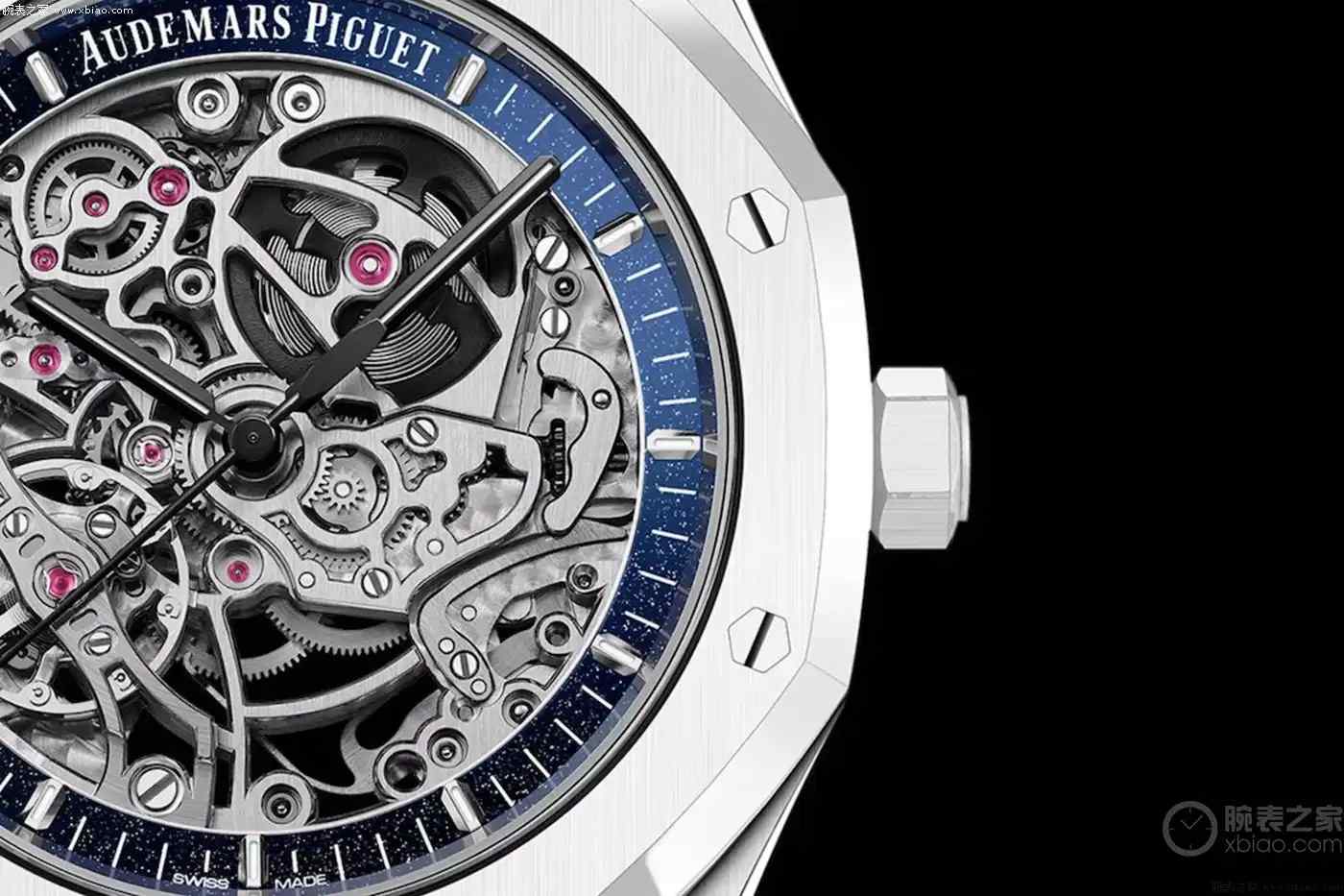 限量版来袭！爱彼皇家橡树系列双摆轮镂空白色陶瓷腕表中东限定！ | 奈斯探表