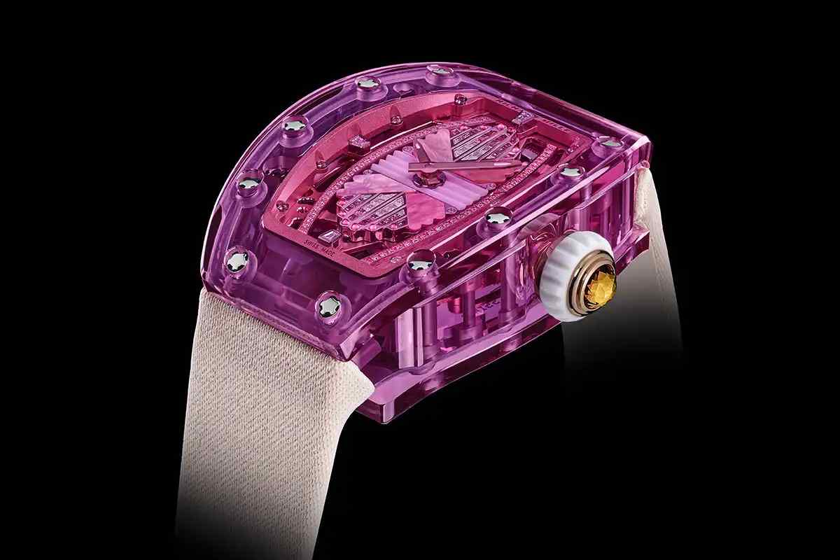 钟表界的艺术品！RICHARD MILLE RM 07-02 淡紫新色，限量7只等你抢！ | 奈斯探表