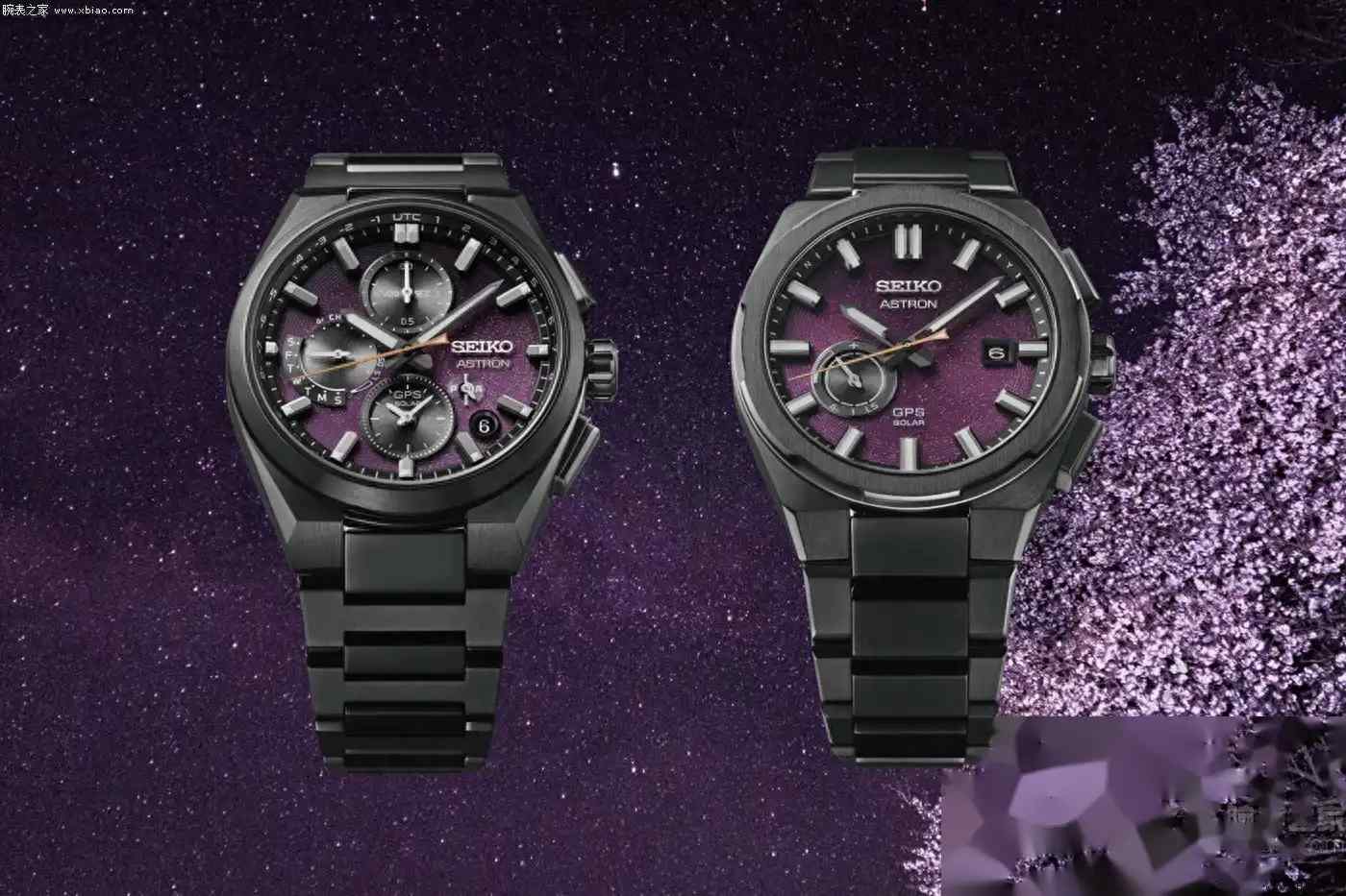 夜樱绽放！精工Astron GPS Solar 2025限量版腕表惊艳来袭！ | 奈斯探表