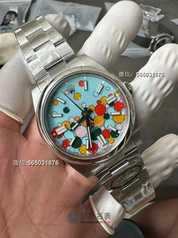 C厂蚝式恒动新色评测，彩色气泡盘让你爱不释手！ | 奈斯探表