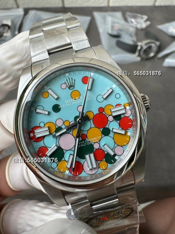 C厂蚝式恒动新色评测，彩色气泡盘让你爱不释手！ | 奈斯探表