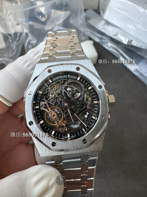 惊艳！THB厂皇家橡树15407st镂空钢表，细节完美复刻！ | 奈斯探表