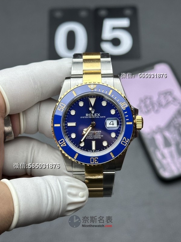 顶级复刻！VS厂劳力士间金蓝水鬼，如何辨别真伪？ | 奈斯探表