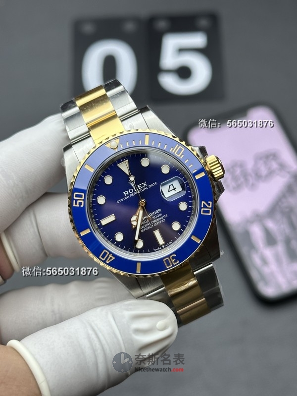 顶级复刻！VS厂劳力士间金蓝水鬼，如何辨别真伪？ | 奈斯探表