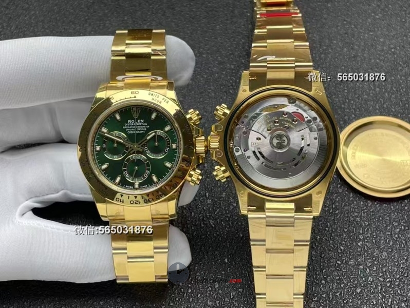 一睹为快！VS厂劳力士绿金迪4130，细节评测带你一探究竟！ | 奈斯探表