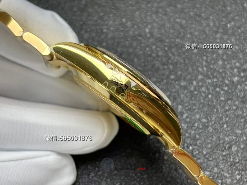 一睹为快！VS厂劳力士绿金迪4130，细节评测带你一探究竟！ | 奈斯探表