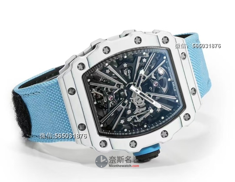 终极解毒神器！RM厂理查德白碳花碳纤维12-01，真陀飞轮几千块解解毒！ | 奈斯探表