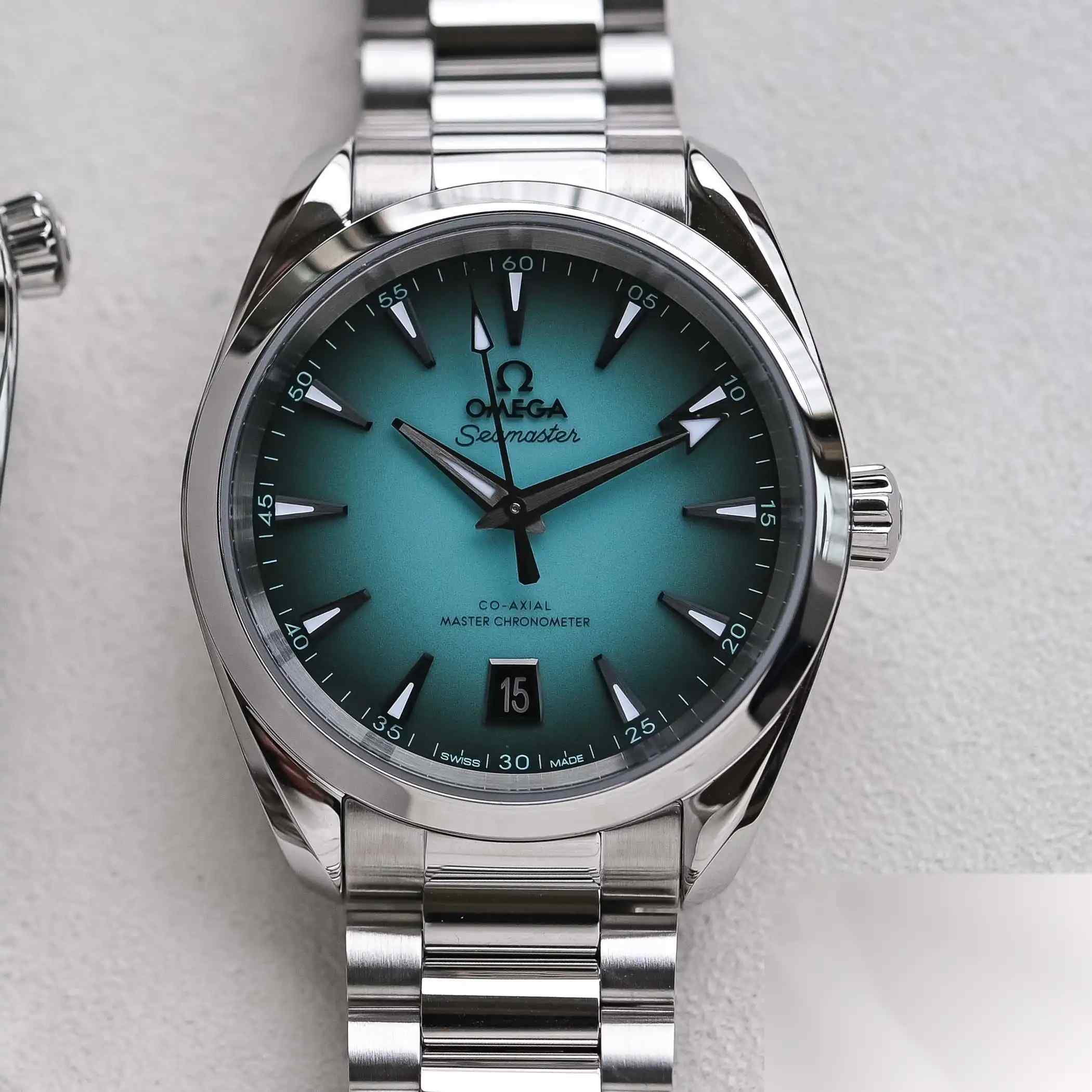 欧米茄全新Aqua Terra绿松石表盘5.36W就能拥有！值不值得买？ | 奈斯探表