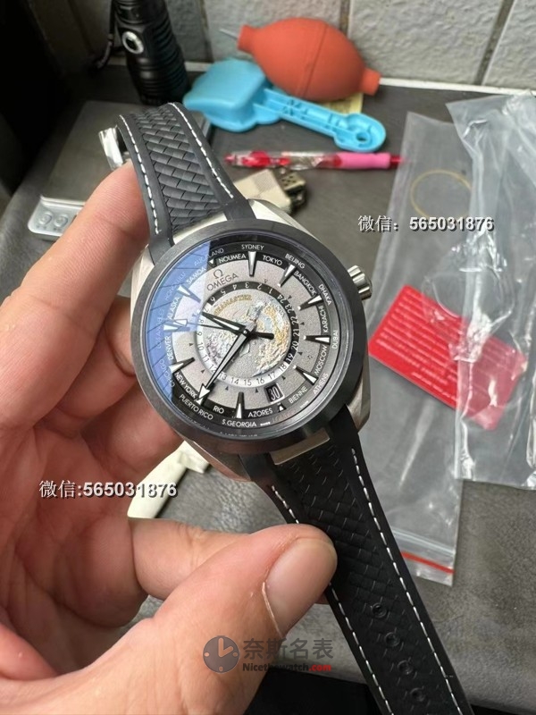 VS厂海马150钛壳黑款世界时复刻手表怎么样？机芯和原装有什么不同吗？ | 奈斯探表