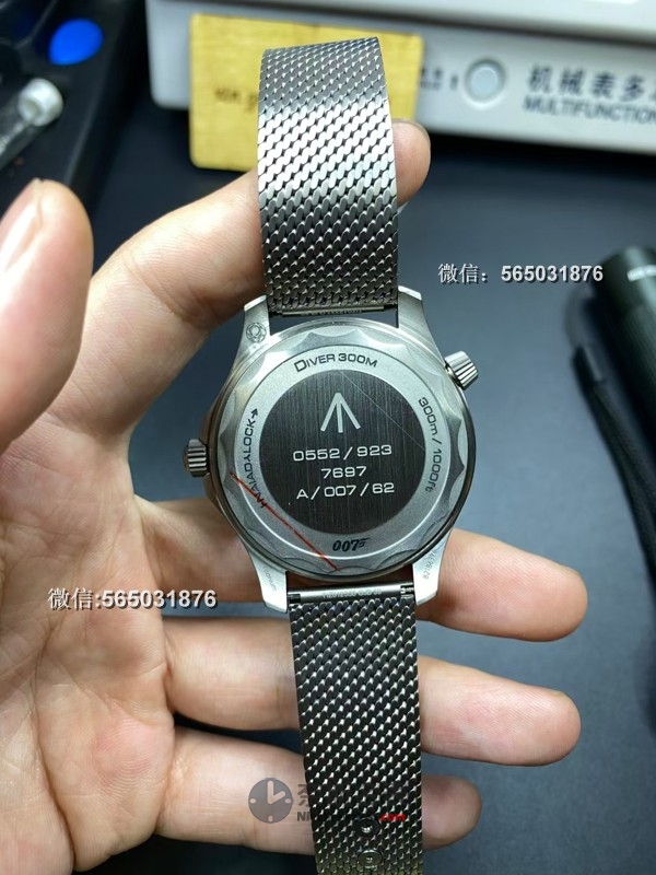 VS厂欧米茄海马300“无暇赴死”007复刻表，纯钛打造，轻盈舒适，闭眼冲！ | 奈斯探表