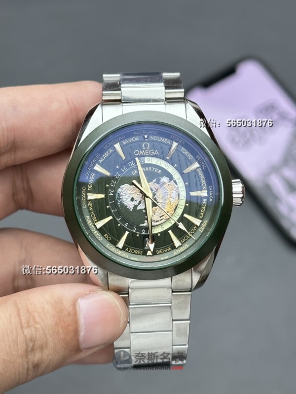 VS厂欧米茄海马150绿圈世界时，到底值不值得买？ | 奈斯探表