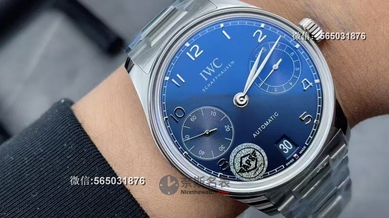 APS厂新巅峰！万国IWC葡萄牙七日链葡七钢带版深度评测，颜值爆表 | 奈斯探表