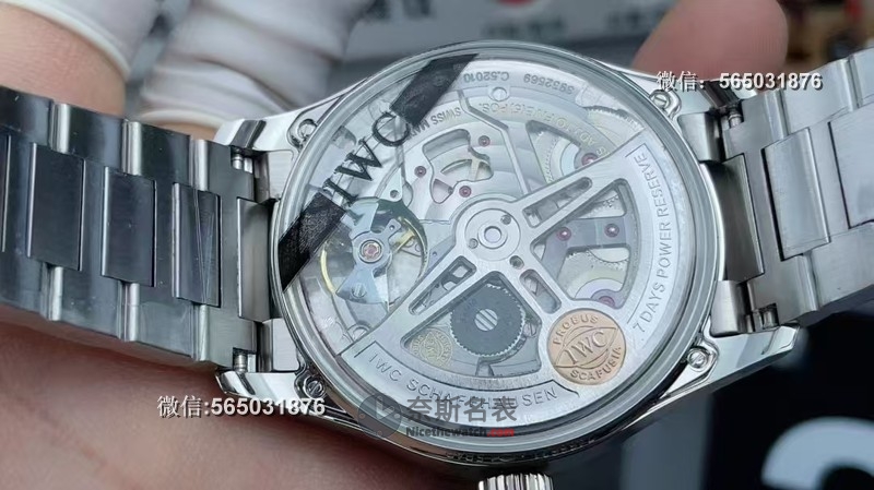 APS厂新巅峰！万国IWC葡萄牙七日链葡七钢带版深度评测，颜值爆表 | 奈斯探表