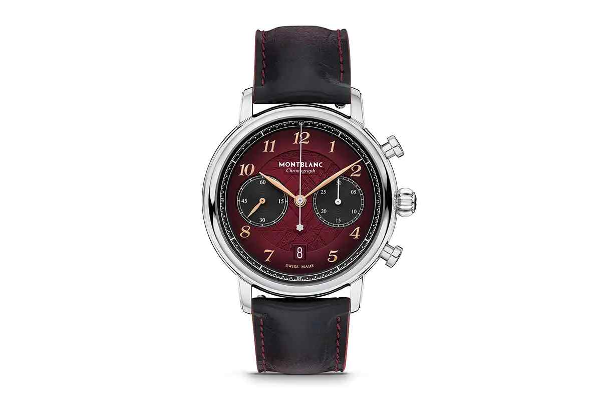 爆款来袭！Montblanc万宝龙明星传承系列，勃根地红冰川限量款，美翻了！ | 奈斯探表