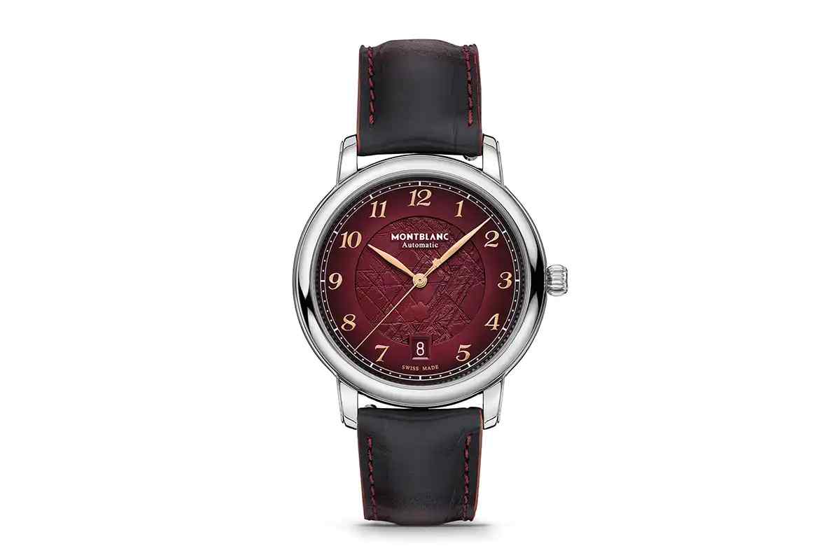 爆款来袭！Montblanc万宝龙明星传承系列，勃根地红冰川限量款，美翻了！ | 奈斯探表