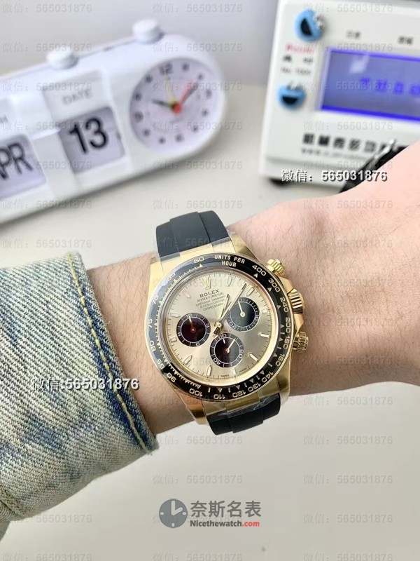 Clean厂余文乐迪通拿4131机芯版本，对比正品差距大吗？行家来揭秘！ | 奈斯探表