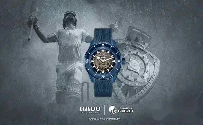 Rado重磅官宣！2025欧洲板球赛事计时权花落谁家？ | 奈斯探表