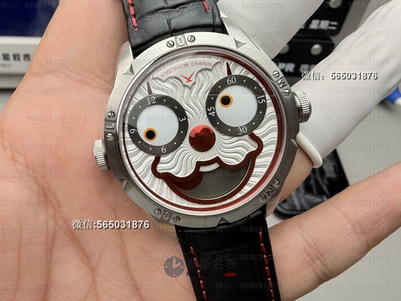 月相功能完美还原！V9厂俄罗斯小丑表实测，做工精细度直逼原装！ | 奈斯探表