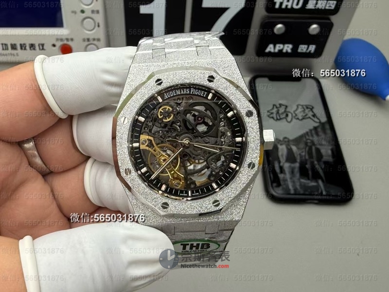 THB厂爱彼霜金15407 V2版实拍，布灵布灵闪到睁不开眼！ | 奈斯探表