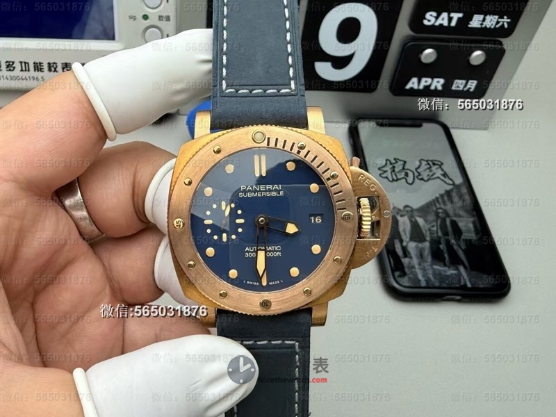 十沛九假？不如直接选VS厂！42mm青铜沛纳海1074上手体验炸裂！ | 奈斯探表