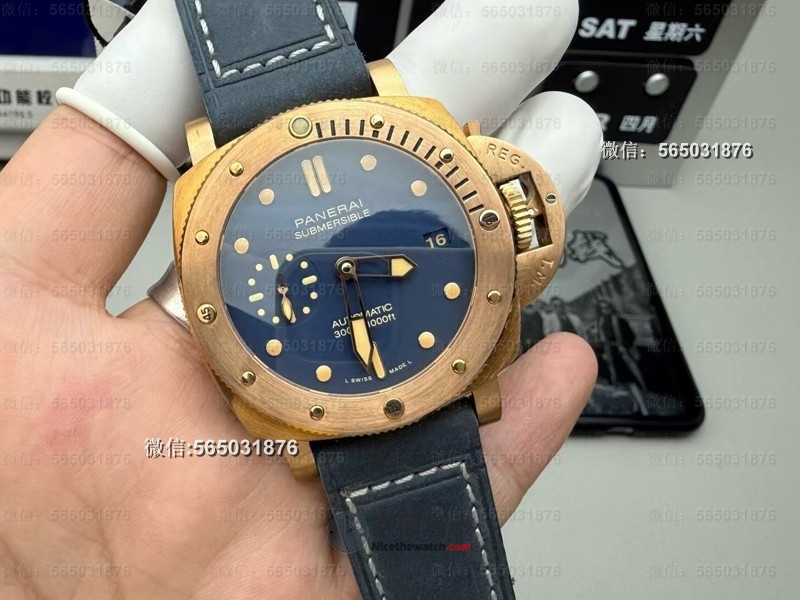 十沛九假？不如直接选VS厂！42mm青铜沛纳海1074上手体验炸裂！ | 奈斯探表