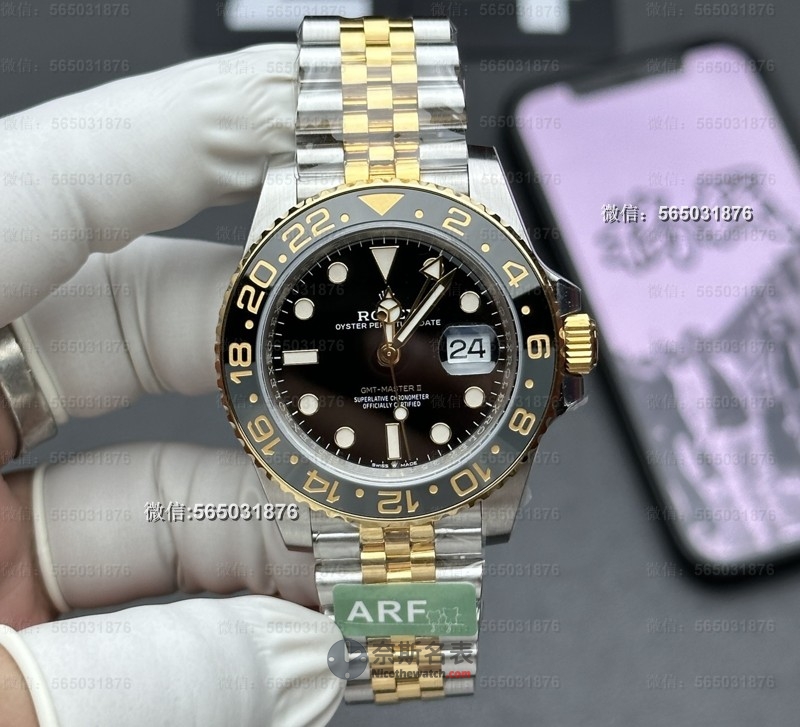 ARF厂间金皮蛋圈深度评测：166克配重直逼正品！ | 奈斯探表